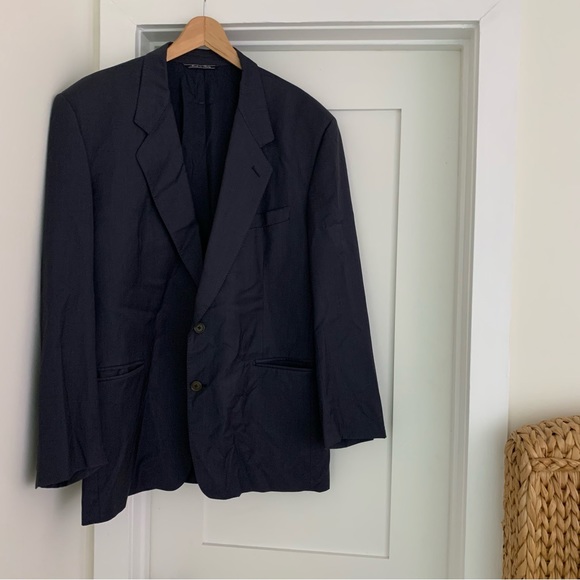 Vintage Gianfranco Ferre Navy Blazer - Picture 2 of 11